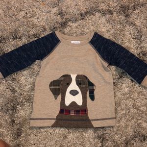 Toddler quilted dog sweater